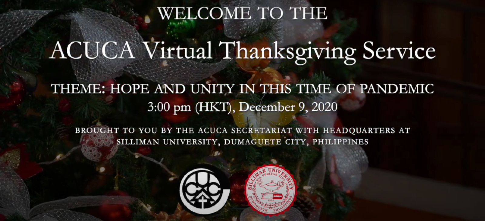 2020 Virtual Thanksgiving Service